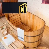 BỒN TẮM GỖ SPA NGỌC THỊNH - BTG04